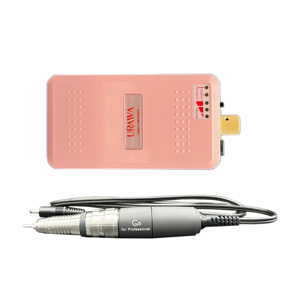 Urawa - Professional Portable Nail Drill G3 Series - Pink Urawa - Professional Portable Nail Drill G3 Series - Pink